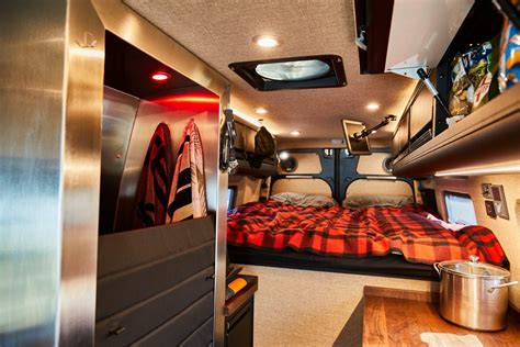 Mercedes Benz Sprinter Turned Into An Off Grid Overlander Camper Van