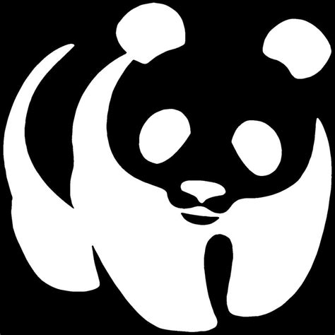 Panda Bear Silhouette 5 Vinyl Decal Window Sticker For Etsy