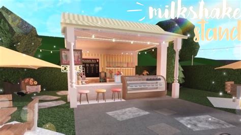 Bloxburg Milkshake Stand Youtube
