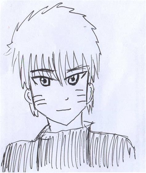 Naruto Drawn In Pen By Fran48 On Deviantart