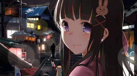 Bakrunner 1920x1080 Px Black Haired Anime Girl