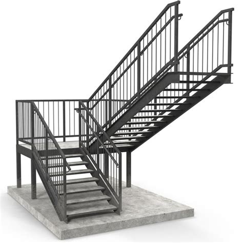 Prefab Stairs Outdoor With Outdoor Iron Stairs Spiral Staircase