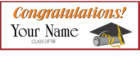 Custom And Ohio School Specific Graduation Banners
