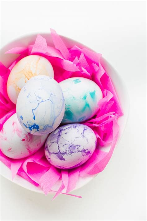 Diy Pastel Marbled Easter Eggs The Perfect Spring Decoration