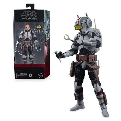 Tech Action Figure Star Wars The Bad Batch Black Series By Hasbro Is Now Out Dis