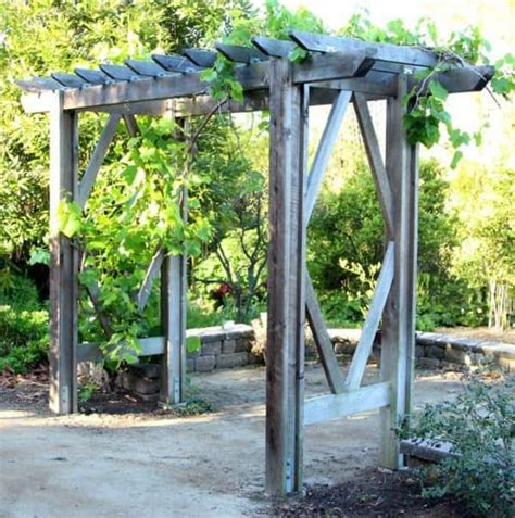 20 DIY Arbor And Trellis Ideas For Your Garden The Handyman S Daughter