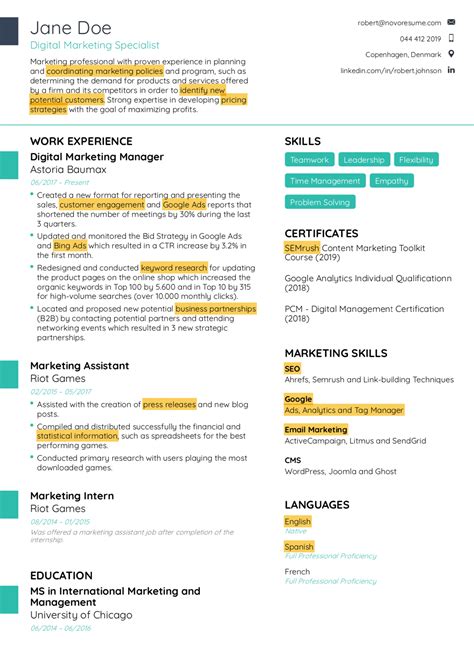 50 Keywords For Resume Skills 261656 What Are Some Keywords For A