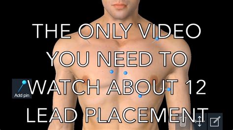 Ecg Series Part 1 12 Lead Electrode Placement Youtube