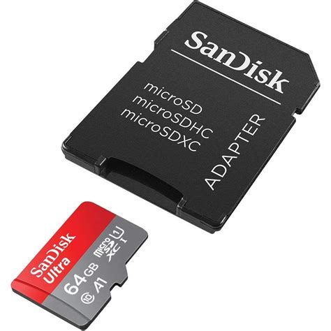 Carte Mémoire Micro Sd Sandisk Class 10 64gb Sdsquar 064g Prix