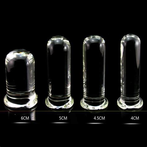 Crylinder Glass Dildo Big Huge Large Glassware Penis Crystal Anal Plug