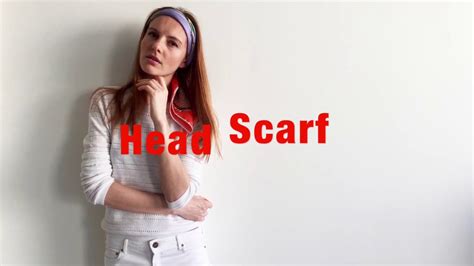 Mont Kiji How To Wear A Head Scarf Youtube
