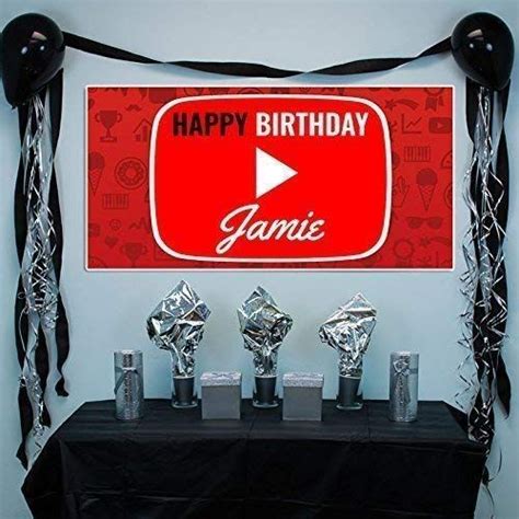 Youtube Birthday Party Ideas You Cant Miss Plan A Fantastic Youtube