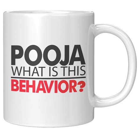 Pooja What Is This Behavior Cha Da Cup