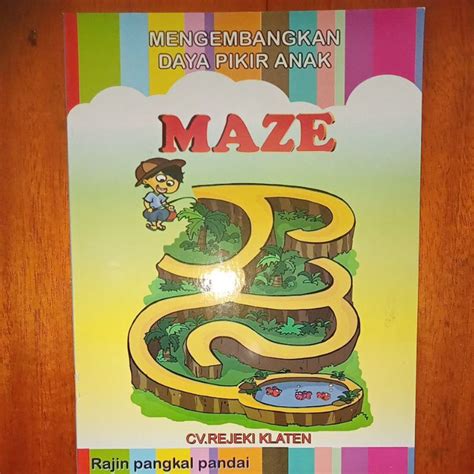 Jual Paudbuku Maze Buku Anak Mencari Jejak Shopee Indonesia