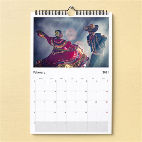 2023 Mexico Calendar Featuring Aztec Mexica Charro Escaramuza