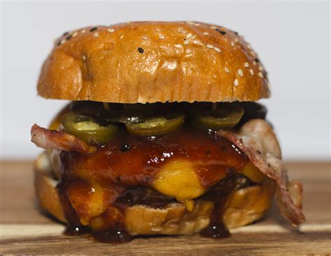 Texas Bacon And Cheese Burger Smokeys Bbq