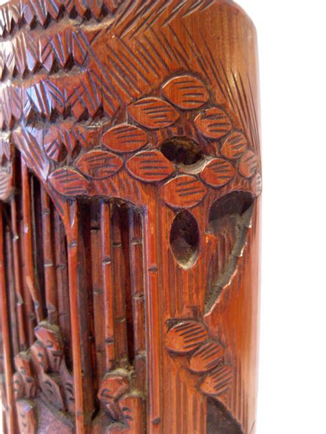 Antiques Atlas Carved Bamboo Brush Pot Bitong