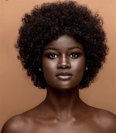 Khoudia Diop Senegal Beauty Portrait Ebony Beauty Natural Hair Styles