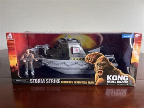 King Kong Skull Island Storm Strike Monarch Expedition Team Boat W