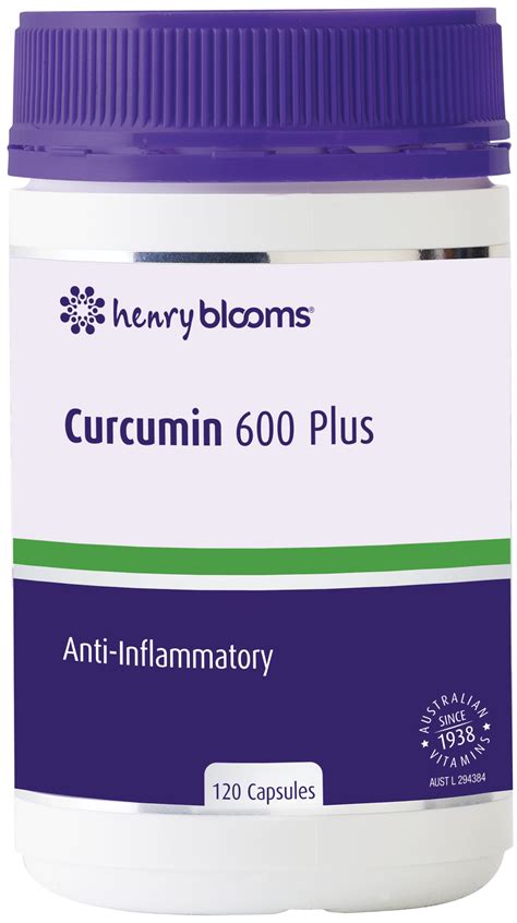 Buy Henry Blooms Curcumin 600 Plus Online