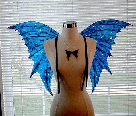 Fairy Wings Blue Arwen Fairy Wings Made To Order By Request Etsy