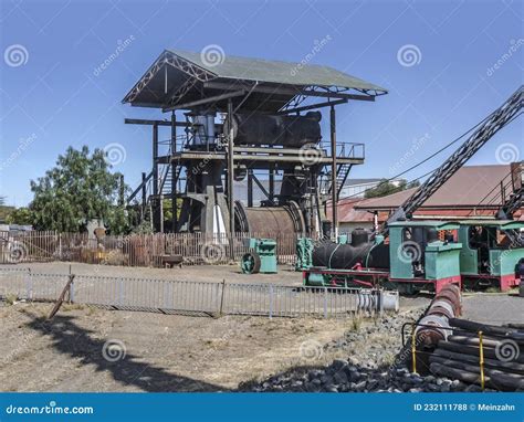 View To A Diamond Mine In Kimberley South Africa Editorial Stock Photo