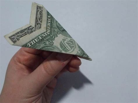 How To Make An Origami Airplane From A Dollar Bill