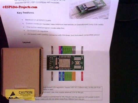 Mailbag Arrival New Esp8266 Adapter Board