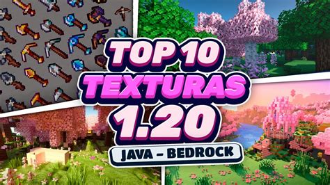 Top 10 Texture Packs Para Minecraft 120 Java Bedrock Y Pe Paquete