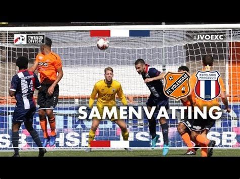 Samenvatting Jong FC Volendam Excelsior Maassluis 4 1 YouTube