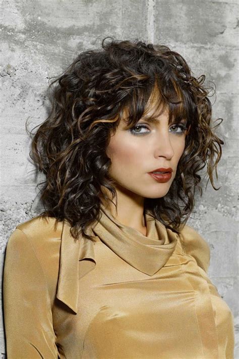 Short curly hair can be styled into a fringe which gives you an adorable look and makes you look pretty. Medium Curly Hairstyles | Beautiful Hairstyles