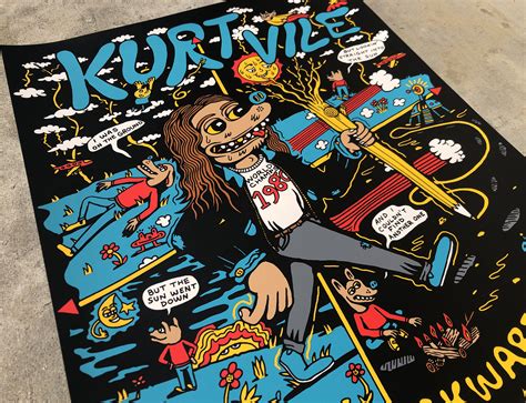 Kurt Vile Official Tour Poster