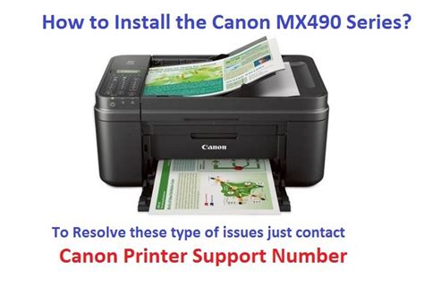 That happened to me too! How to Install the Canon MX490 Series? | Inkjet printer ...