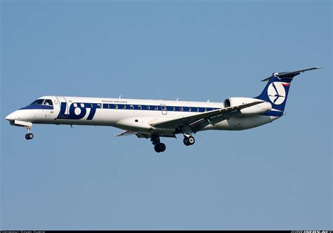 Embraer Erj 145mp Emb 145mp Lot Polish Airlines Polskie Linie