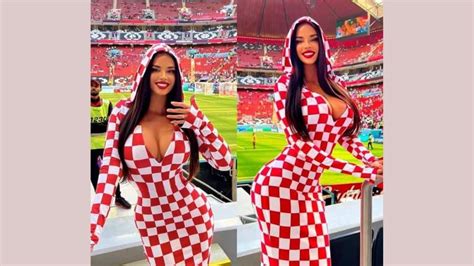 who is ivana knoll miss croatia who risked qatar decency laws during fifa world cup 2022 by