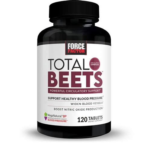 Total Beets Blood Pressure Support Supplement With Nitrates And