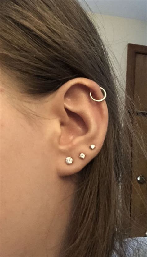 Pinterest Earings Piercings Ear Piercing For Women Piercings
