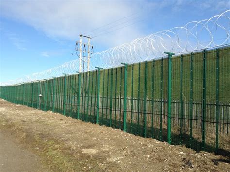 Cpni Enhanced Fencing For The Water Industry Burn Fencing