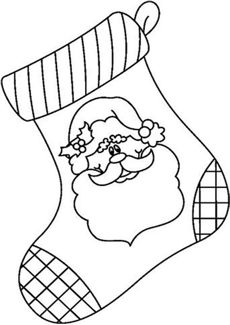 Christmas Stocking Coloring Pages For Kids Tulamama