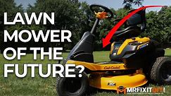 Testing Out the Cub Cadet CC30e ALL ELECTRIC Riding Lawnmower!