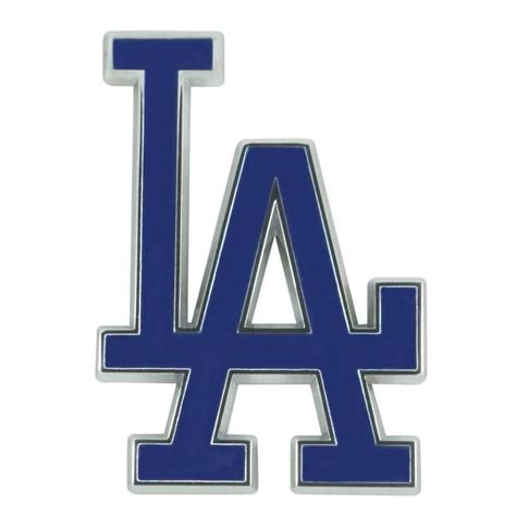 Fanmats Los Angeles Dodgers Mlb Color Emblem Metal Emblem