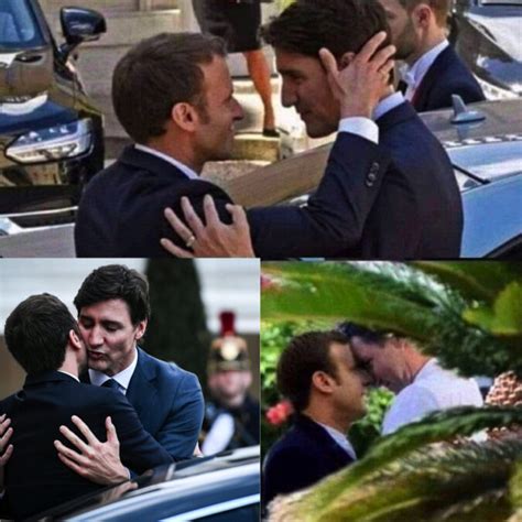 Photos Justin Trudeau And Emmanuel Macron Allegedly Had A Romantic Affair I Get Talk