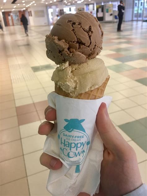 A New Happy Cow Vegan Ice Cream Shop Just Opened Up On The University Of Hong Kong Campus