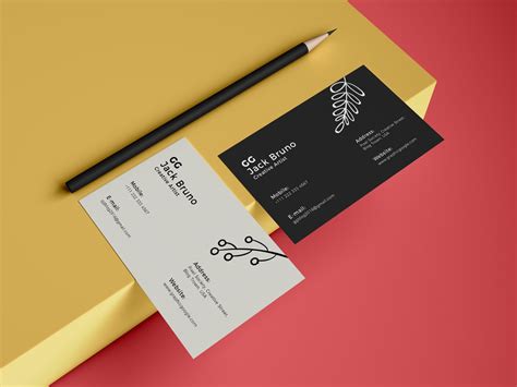 There are 75 2019 business card for sale on etsy, and they cost 144.08 nok on average. Free Brand Business Card Mockup 2019 by Graphic Google on ...