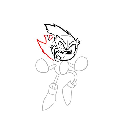 How To Draw Fleetway Sonic Sketchok Easy Drawing Guides