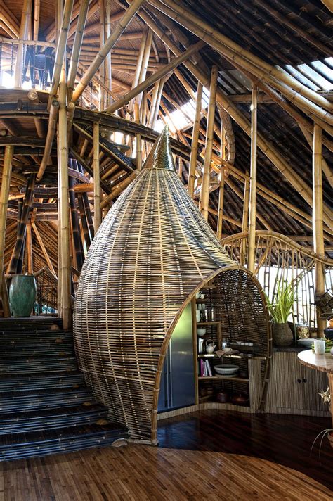 Dramatic Bamboo House In Bali Idesignarch Interior Design
