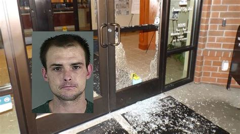 Sheriff Man Used Trash Can Lid To Break Windows At Creswell City Hall Kmtr