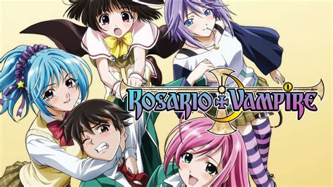 Watch Rosario Vampire Sub And Dub Fan Service Fantasy Anime Funimation