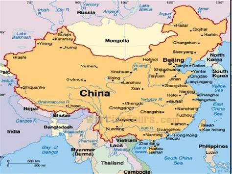 Mapy stanowią obowiązkowy element wyposażenia każdego turysty. Mapa da China