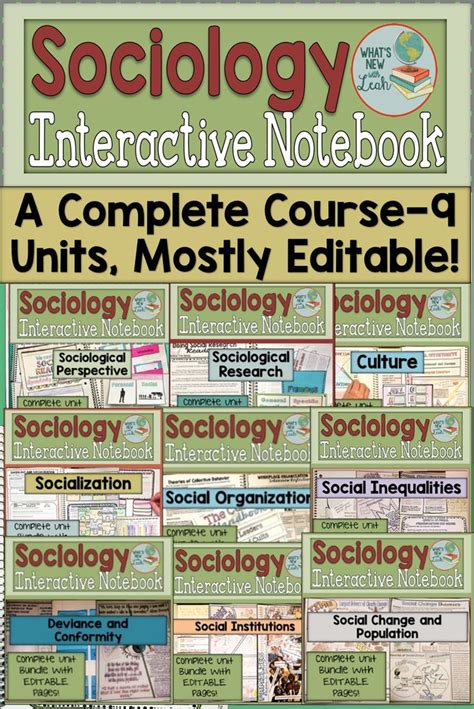 Need A Sociology Curriculum That Will Cover The Entire School Year